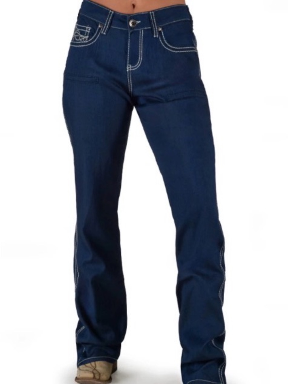Cowgirl Tuff Ultra Breathe Indigo 29x37